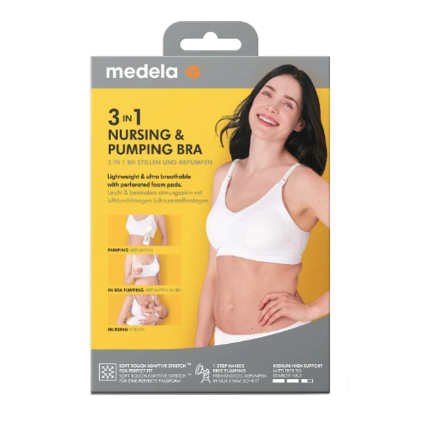 Medela 3 in 1 Nursing and Pumping Bra