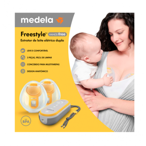 Extrator de leite elétrico duplo - Freestyle - Medela