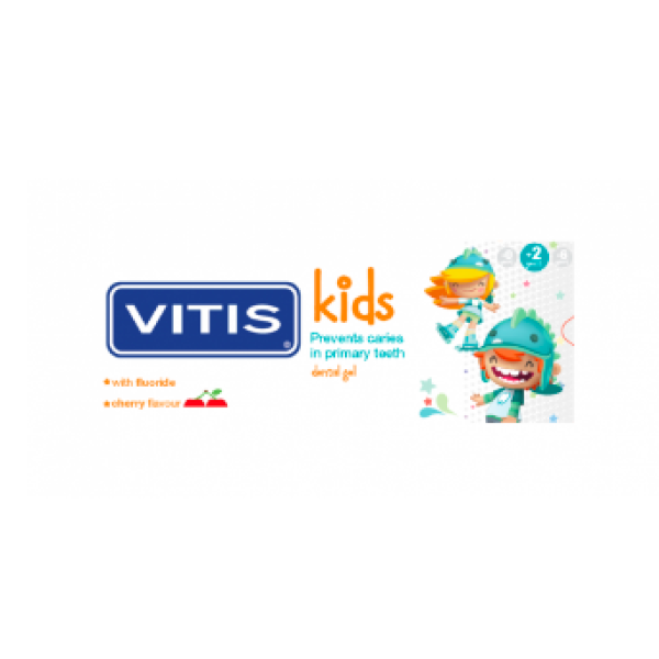 Gel Dentífrico Cereja Vitis Kids 50ml