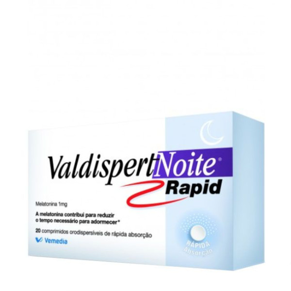 ValdispertNoite Rapid+ Comprimidos Orodispersiveis x20