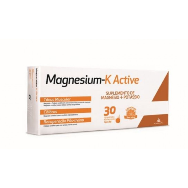 Magnesium-K Active Comprimidos Efervescentes X30
