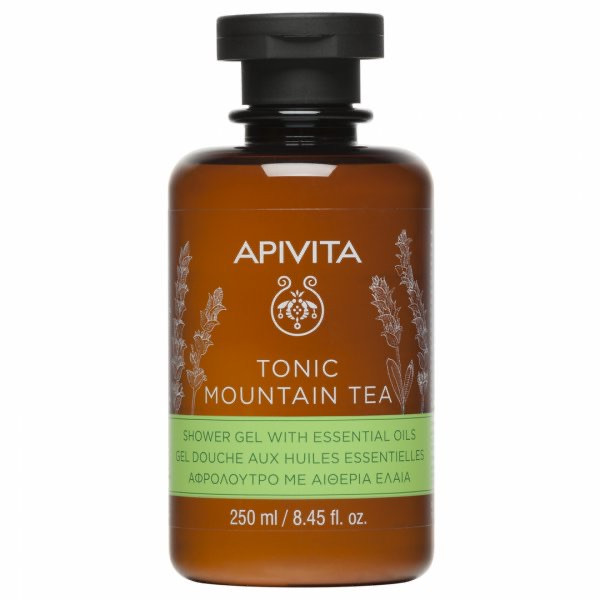 Apivita Gel de Banho com Óleos Essenciais Tonic Mountain Tea 250ml