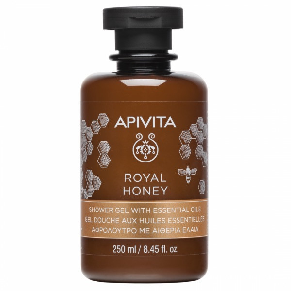 Apivita Gel de Banho com Óleos Essenciais Royal Honey 250ml