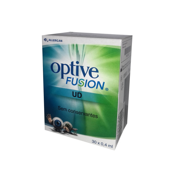 Optive Fusion UD Solução Ocular 0,4ml X 30