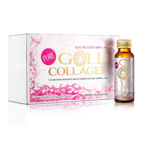 Gold Collagen Pure Solução 50ml X10