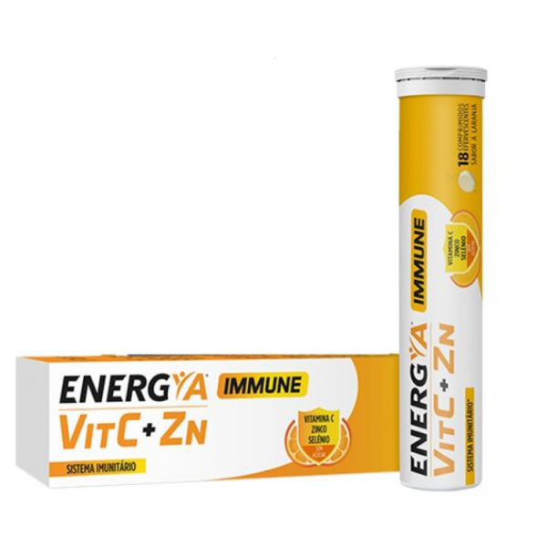 Energya Immune Vitamina C + Zinco X18