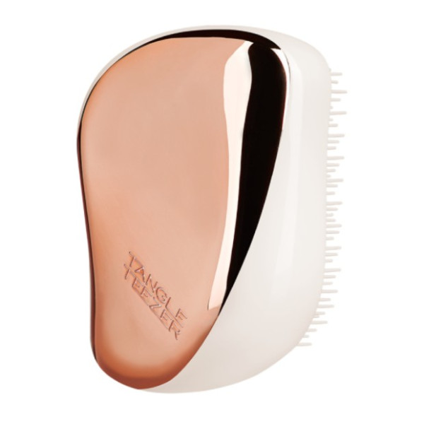 Tangle Teezer Escova Cabelo Compacta Branco/Dourado