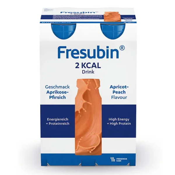 Fresubin 2Kcal Drink Pêssego-Alperce 200ml X4