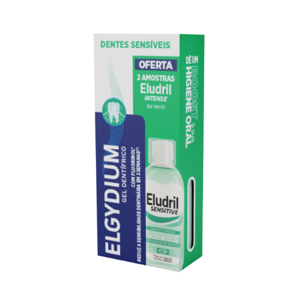 Elgydium Dentes Sensíveis Gel Dentífrico Oferta Eludril Sensitive Colutório