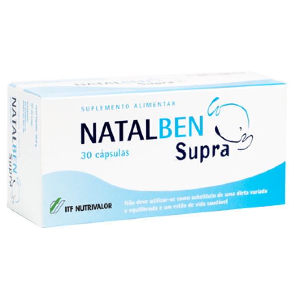 Natalben Supra é um suplemento alimentar com vitaminas, e minerais.