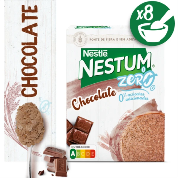 Nestlé Nestum Zero% Chocolate 250G | aSuaFarmáciaOnline