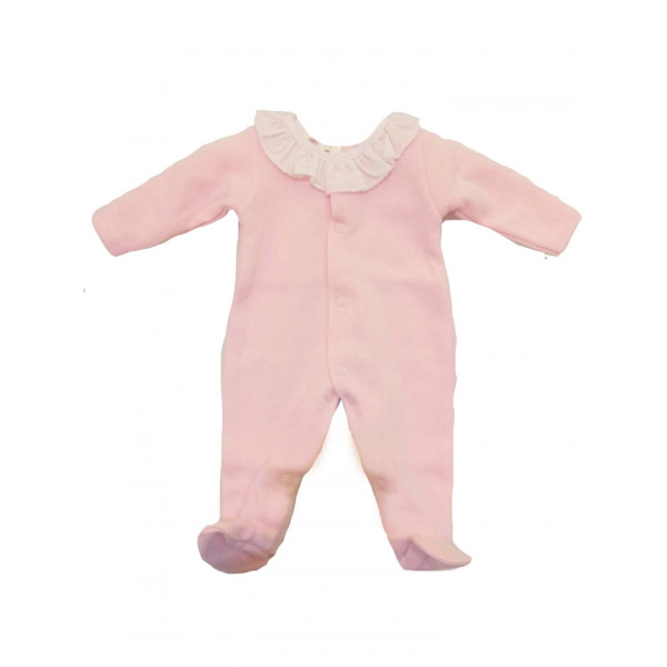 Mighty Love Babygrow Dupla Face Algodão Rosa